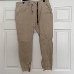 Pacsun Tan Joggers